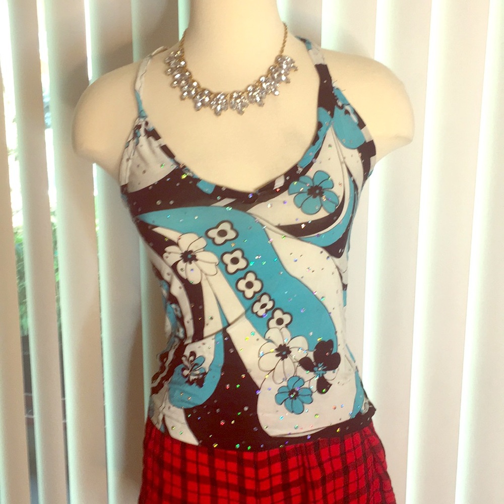 80s inspired top